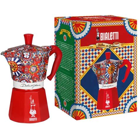 Bialetti Moka Express 3 Tazze Dolce&Gabbana.